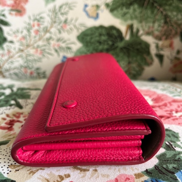 Celine Pink Bifold Snap Wallet - Large - Picture 5 of 9